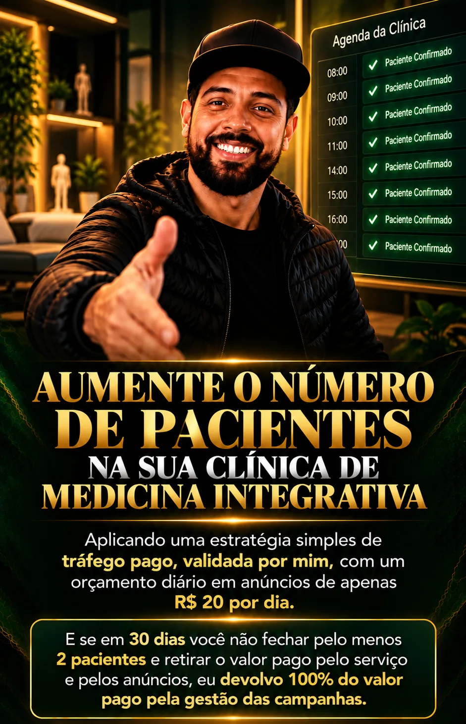 Aumente o número de pacientes na sua clínica